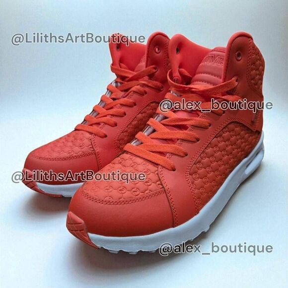 Zumba Air Boss High Top Red Sneakers(F001)-Size 9 Unisex - Picture 5 of 11